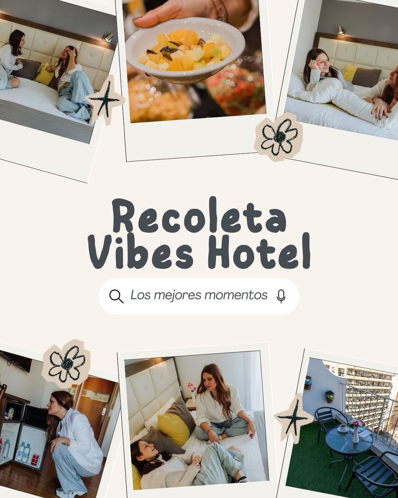 Los mejores recuerdos de un viaje están en los pequeños momentos. 🤍
Desayunos compartidos, charlas que se alargan, tardes en el balcón y tiempo para disfrutar sin apuros.
Viví tu propia experiencia en Recoleta Vibes Hotel. ✨
📍 Recoleta, Buenos Aires
