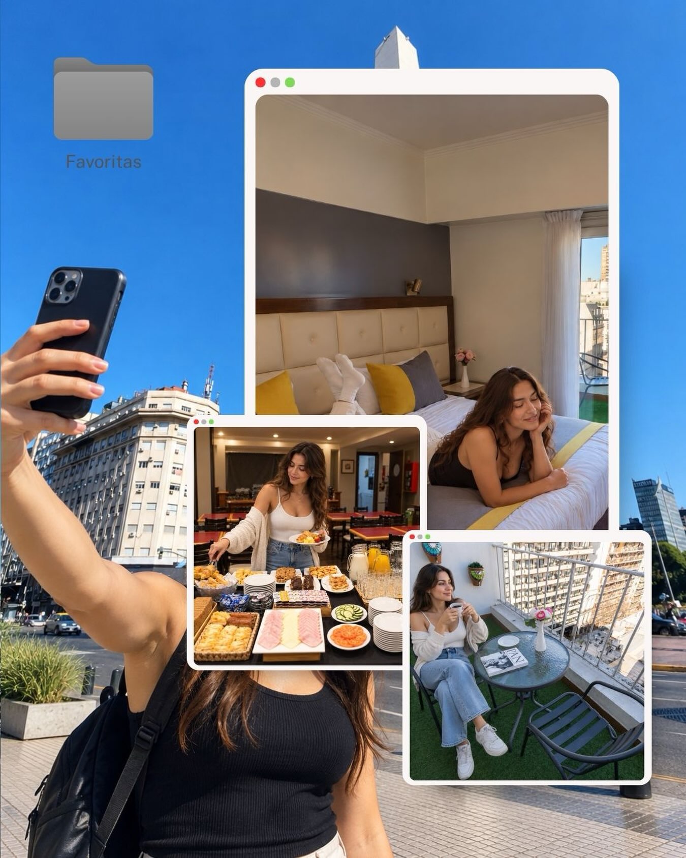 Un viaje a Buenos Aires tiene un poco de todo. 🤍
Paseos por la ciudad, desayunos ricos, momentos de descanso y una terraza para disfrutar sin apuros.
Viví cada momento de tu estadía en Recoleta Vibes Hotel. ✨
📍 Recoleta, Buenos Aires